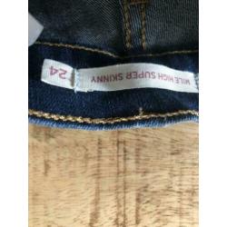 Levi’s high Mile super skinny m 24