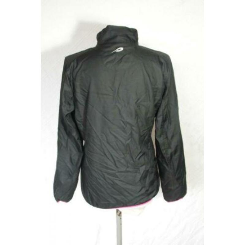 Zwart met roze sportjack.Mt S.