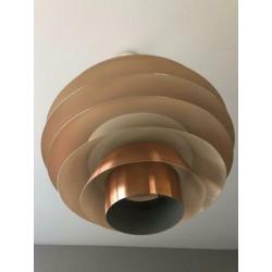 Svend Middelboe Verona lamp in koper voor Nordisk Solar