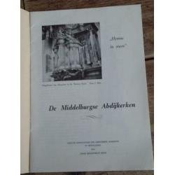 Boekje "De Middelburgse Abdijkerken"