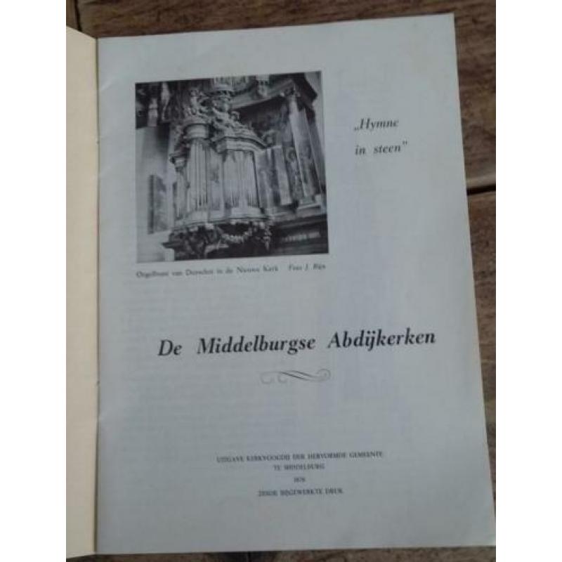 Boekje "De Middelburgse Abdijkerken"