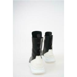 Rick Owens Zwart Leren Baggy Ankle Boots maat 42