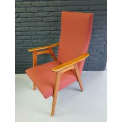 Vintage lounge stoel, fauteuil, (Denemarken - jaren '50)