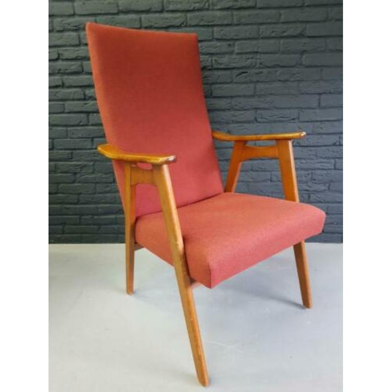 Vintage lounge stoel, fauteuil, (Denemarken - jaren '50)