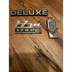 embleem Ford Taunus V6 embleem 17m 1700s DELUXE embleem