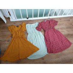 Complete set zwangerschaps kleding mat S/M