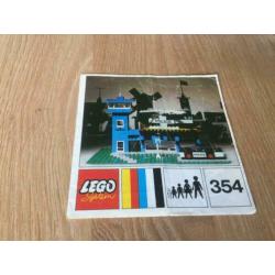 Lego 354: Police heliport 1972