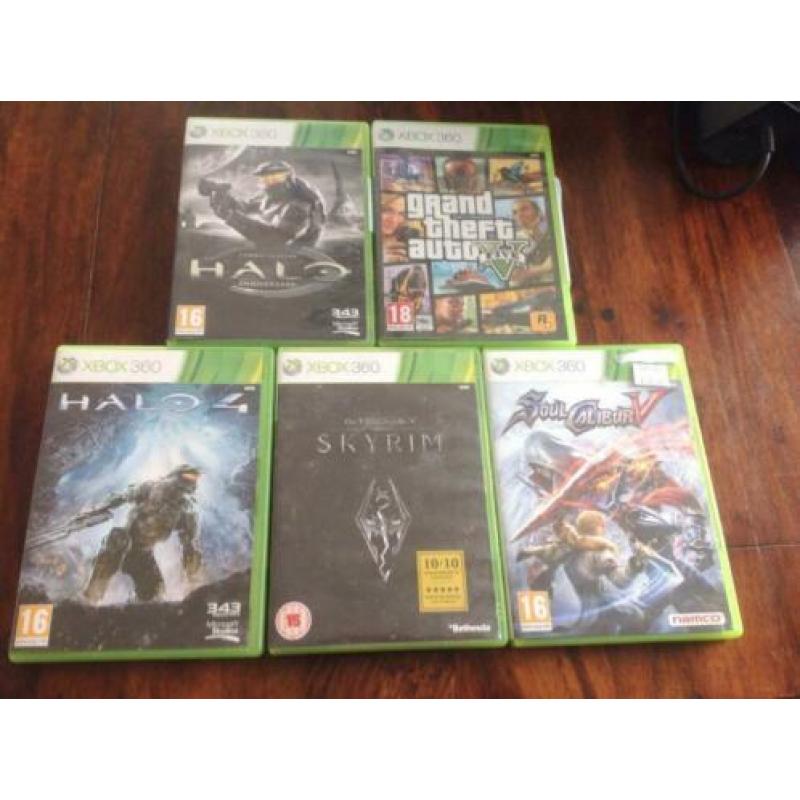 XBOX 360 met spellen