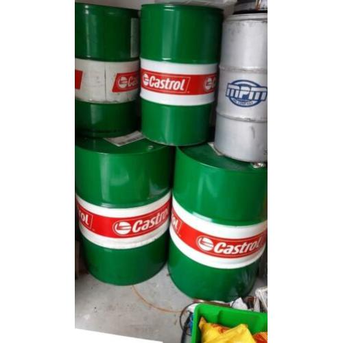 Oliedrum olievaten castrol groot 200l en klein
