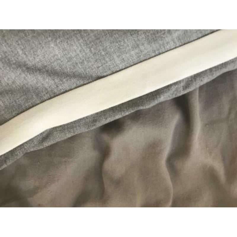 Zara pantalon broek helemaal nieuw maat s grijs streep wit