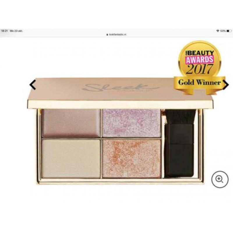 Highlighting Palette Solstice Sleek Make up - Nieuw