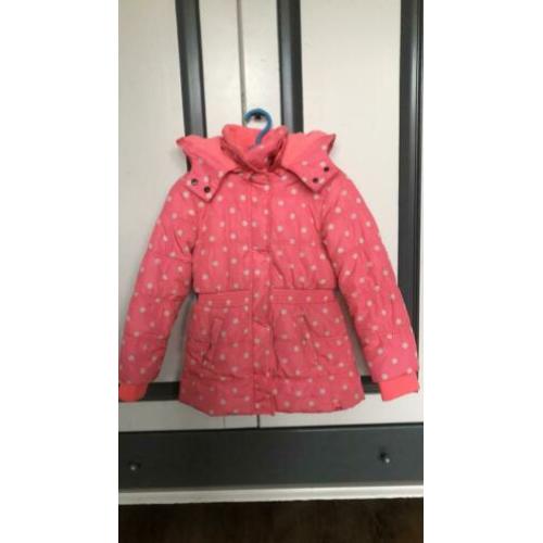 Z8 winterjas maat 116-122 felroze