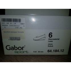 Gabor lederen damesschoen maat 6 (39) beige