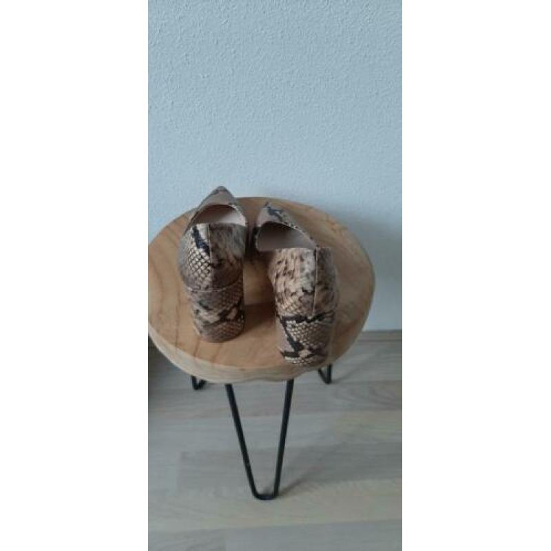 nieuwe leren zara pumps maat 39