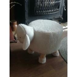 Kinderkrukje schaap wit