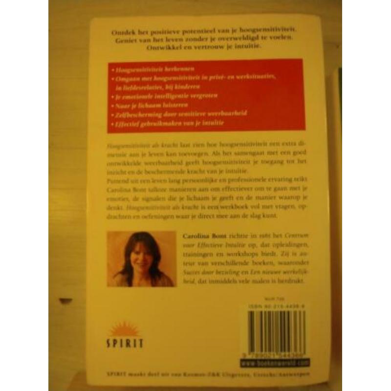 4 boeken van Carolina Bont ( Versterk je uitstraling & etc)
