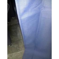 Gordijnen kamer hoog donker blauw