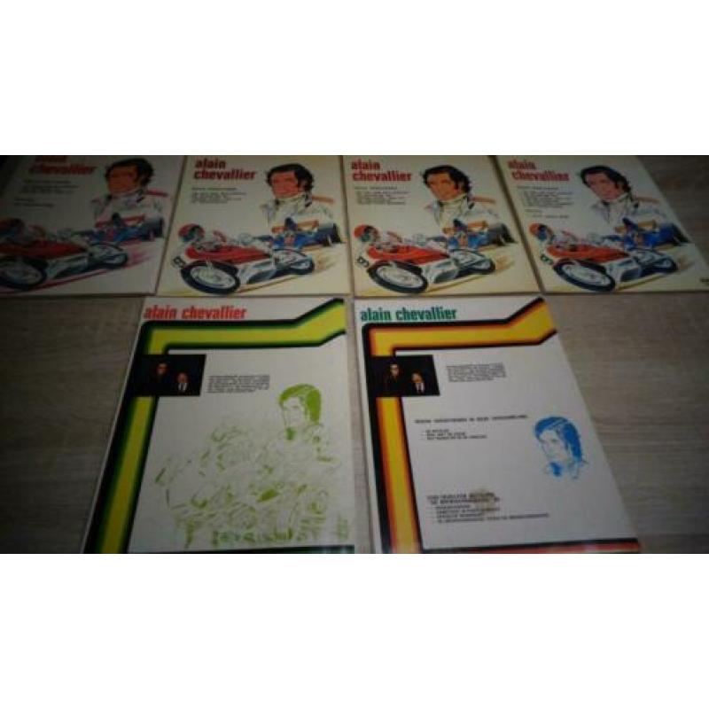 Alain Chevallier stripboeken 6 stuks goede staat