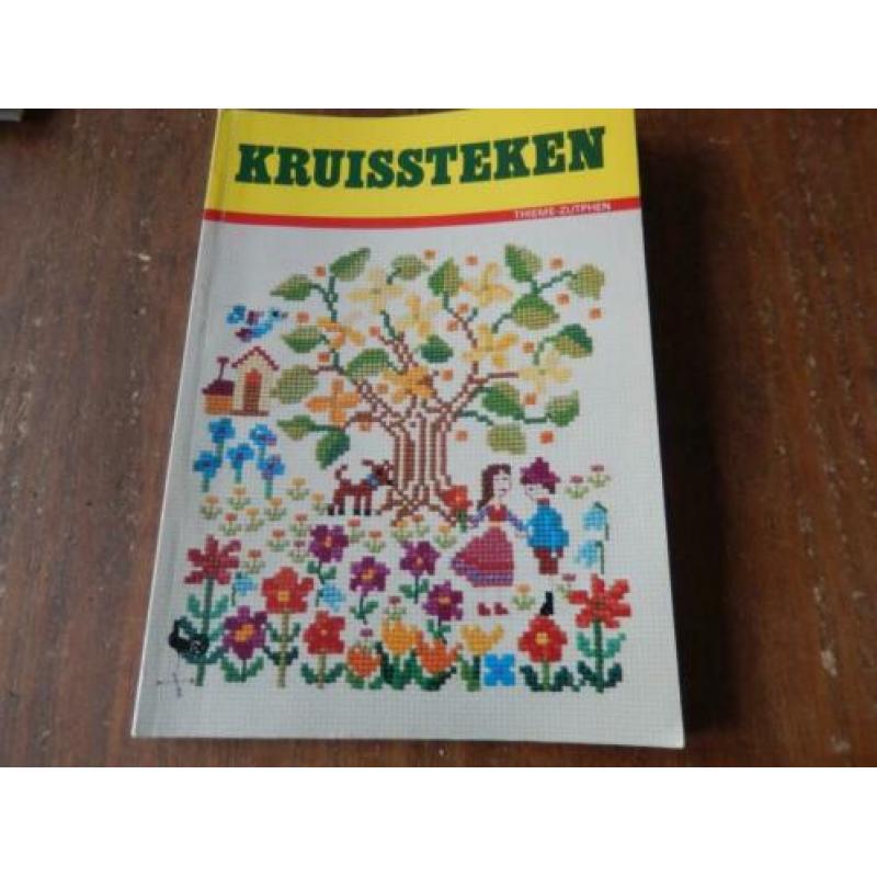 Diverse borduurboekjes (zgan)