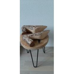 nieuwe leren zara pumps maat 39