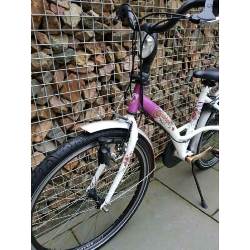 Nette 24" Batavus Gabana meisjesfiets met 3 versnellingen