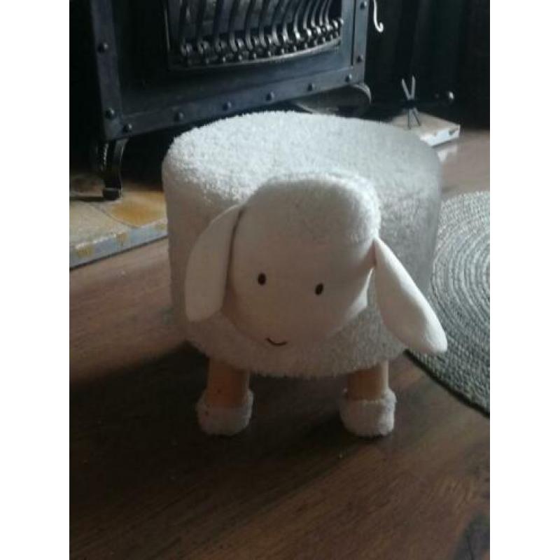 Kinderkrukje schaap wit