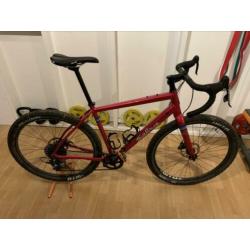 Salsa Journeyman 650B size 55,5 gravelriding bikepacking