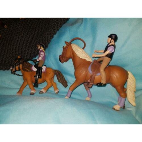 Schleich paarden setjes pony
