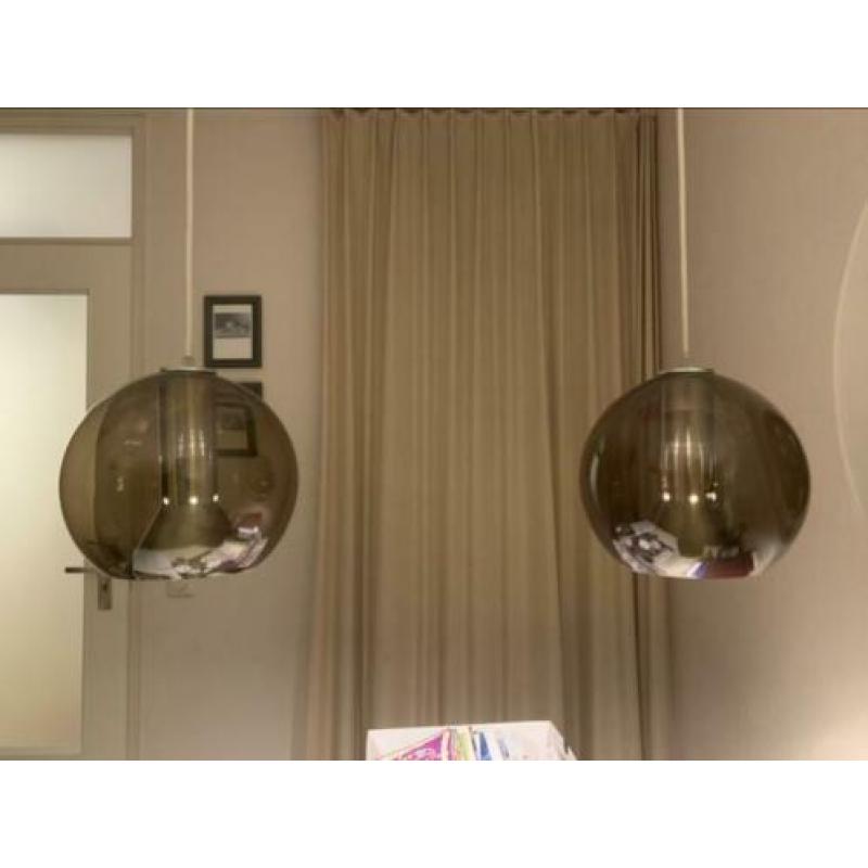 2x Globe Hanglamp van Frank Ligtelijn van Raak
