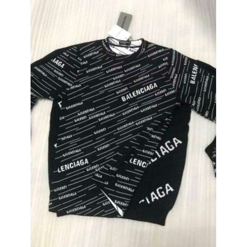 Balenciaga Trui Allover Logo