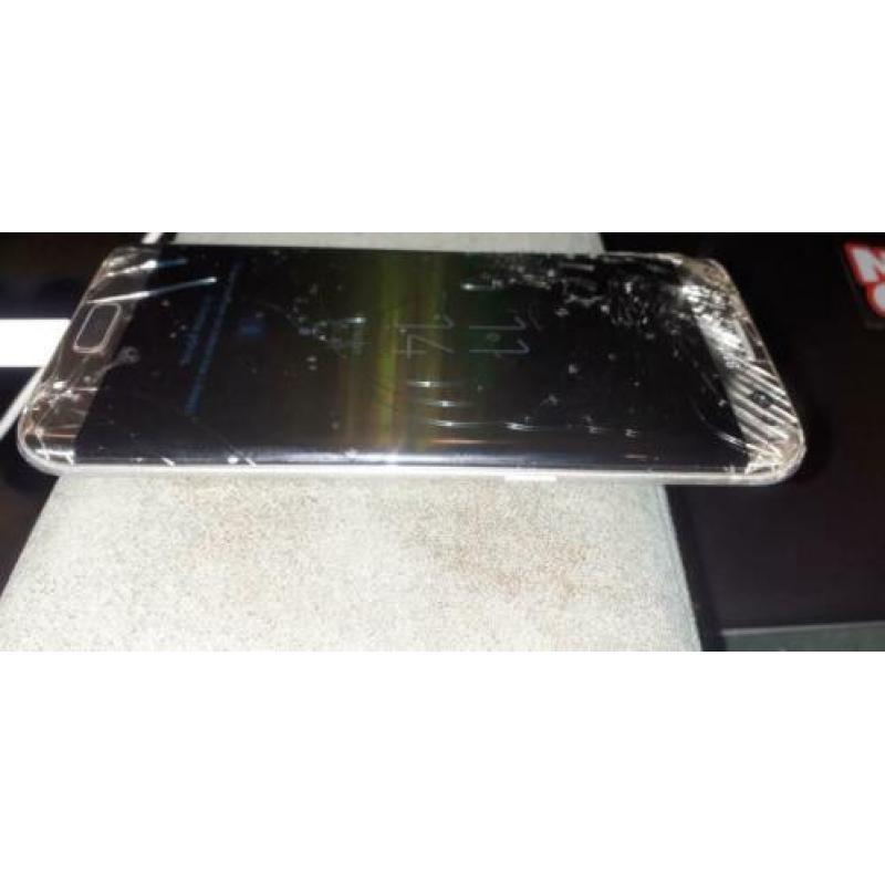 Samsung Galaxy s7 edge gebarsten scherm!