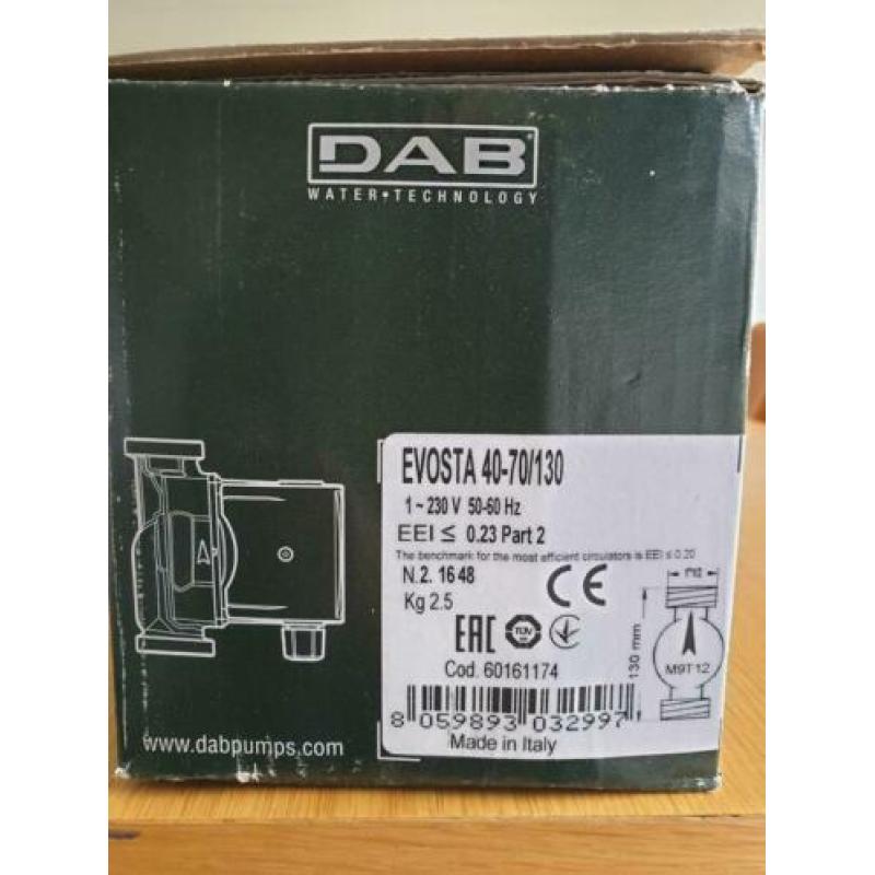 DAB circulatiepomp 40-70/130