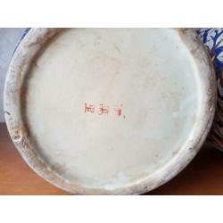 Chinese vazen in aardewerk koppel