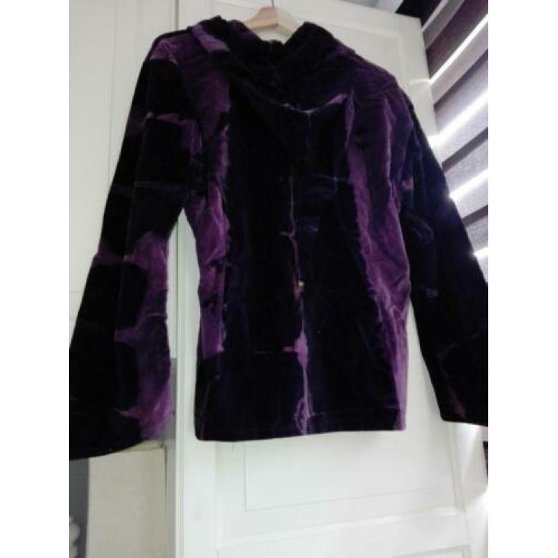 Fairy puntmuts gothic festival jasje, batik, Mt M