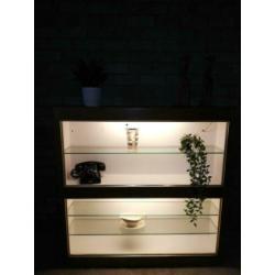 Vintage sidetable kast vritine dressoir retro