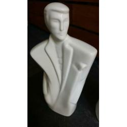 Vintage retro Lindsey Balkweill style man vrouw figuur