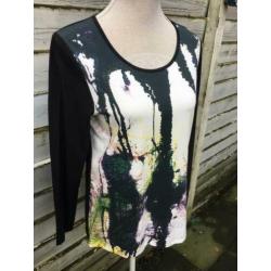 Leuk donkerblauw Tuniek van Jensen mt 40 Nu €15,00!