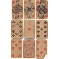 19de eeuw speelkaarten - F.A. Böhme