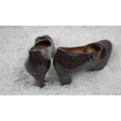 Lak leren pumps van Fratelli Rossetti! Mt 35. 1x Gedragen