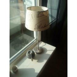 Te koop aangeboden twee leuke tafel/schemer lampen