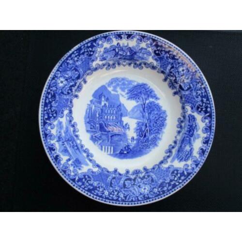 (7x) BORD van PETRUS REGOUT & Co. Maastricht Holland 24 cm.