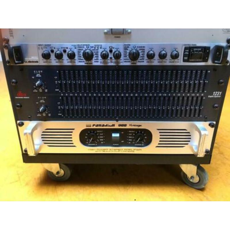 Samson 19" Rack Met DBX, TC Electronics, DAP Audio, JBSystem