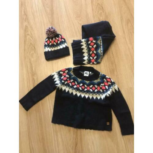 AO76 American Outfitters trui met muts en sjaal 116