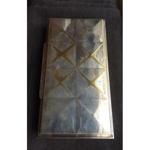 WMF E.P. Brass Sieraden Doos,verzilvert,Vintage
