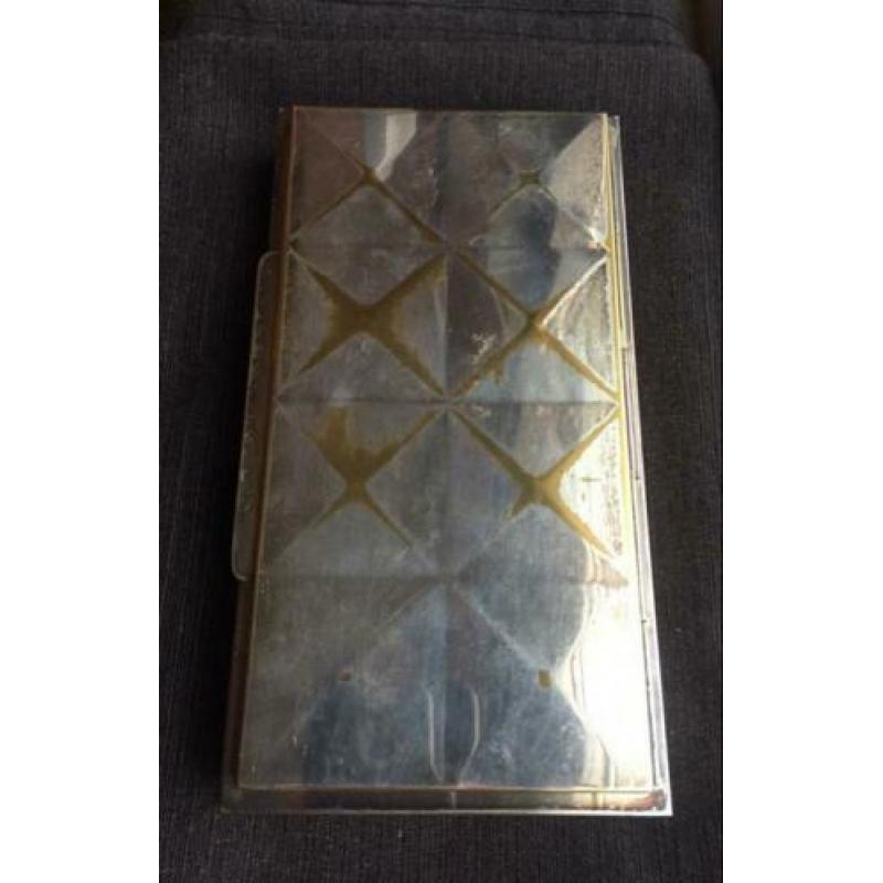 WMF E.P. Brass Sieraden Doos,verzilvert,Vintage