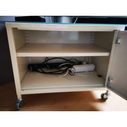 IKEA PS kast op wielen wit