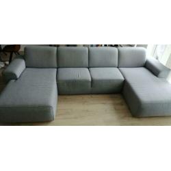 4 zits bank met 2 chaise longues