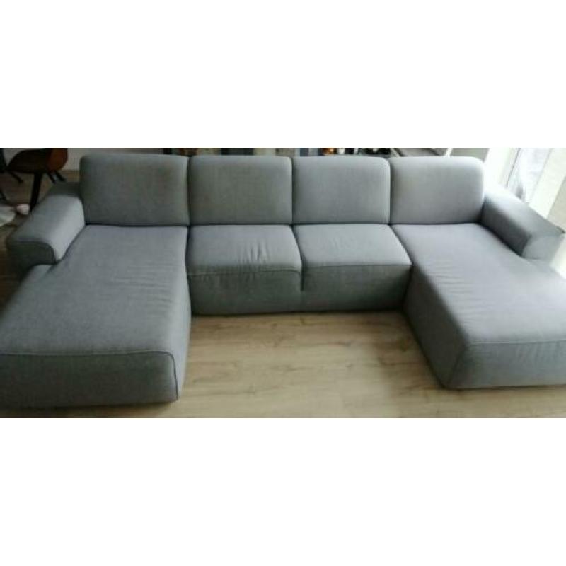 4 zits bank met 2 chaise longues
