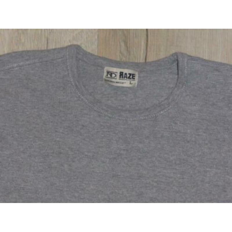 Haze original grijs shirt mt. L