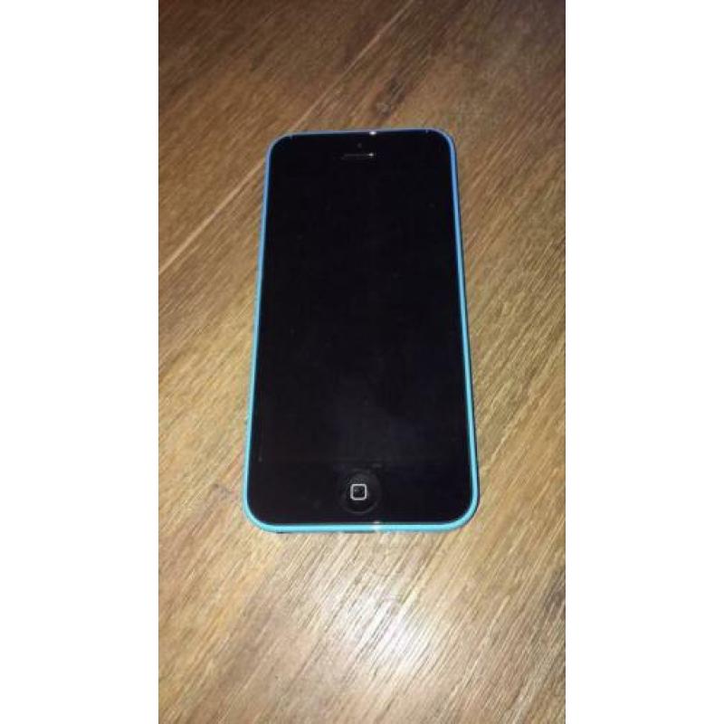 iPhone 5c blauw